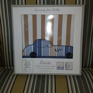 Boys room car Decor 2  canvas